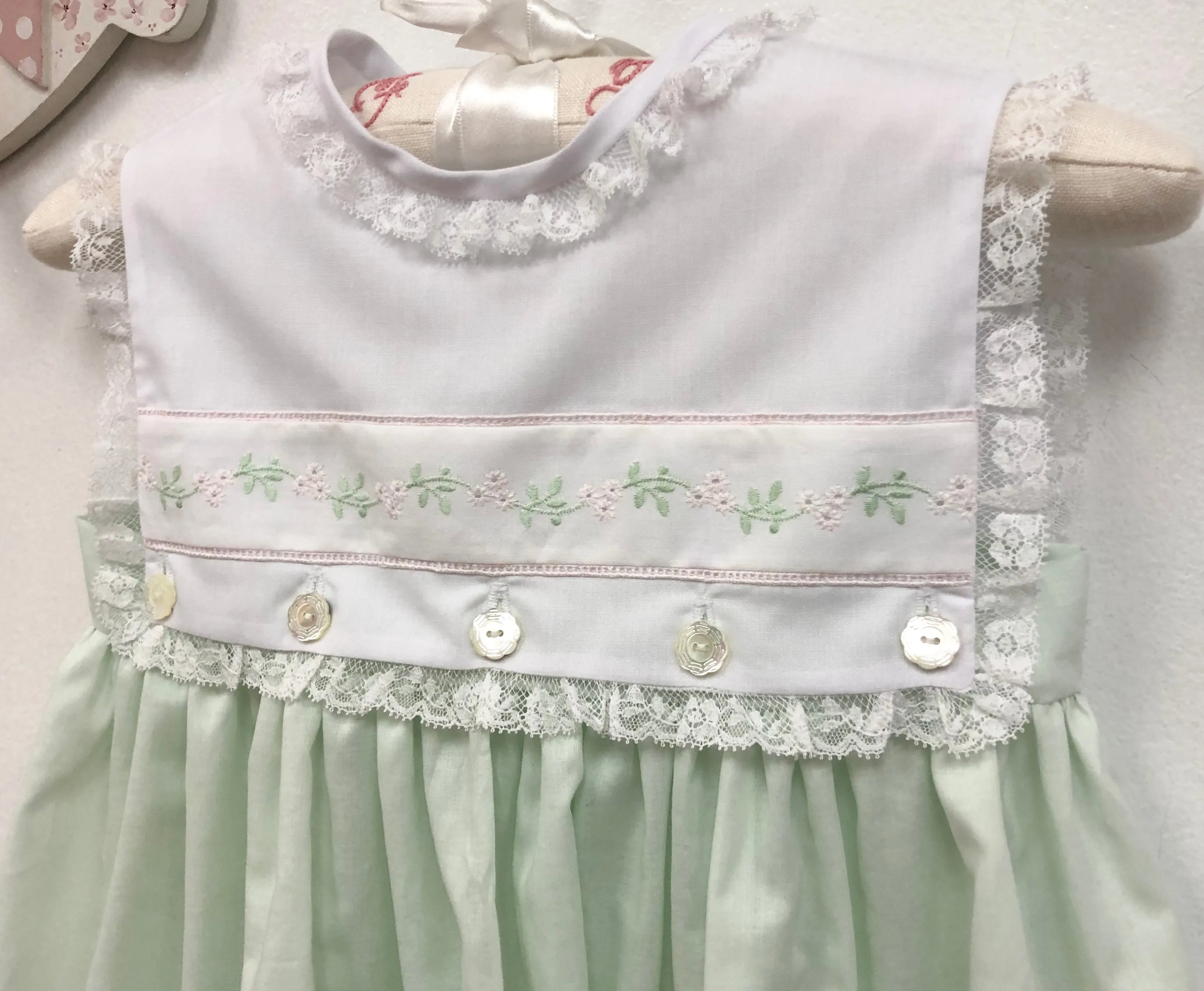 💞 Heirloom Button-On Bib Dresses 💞