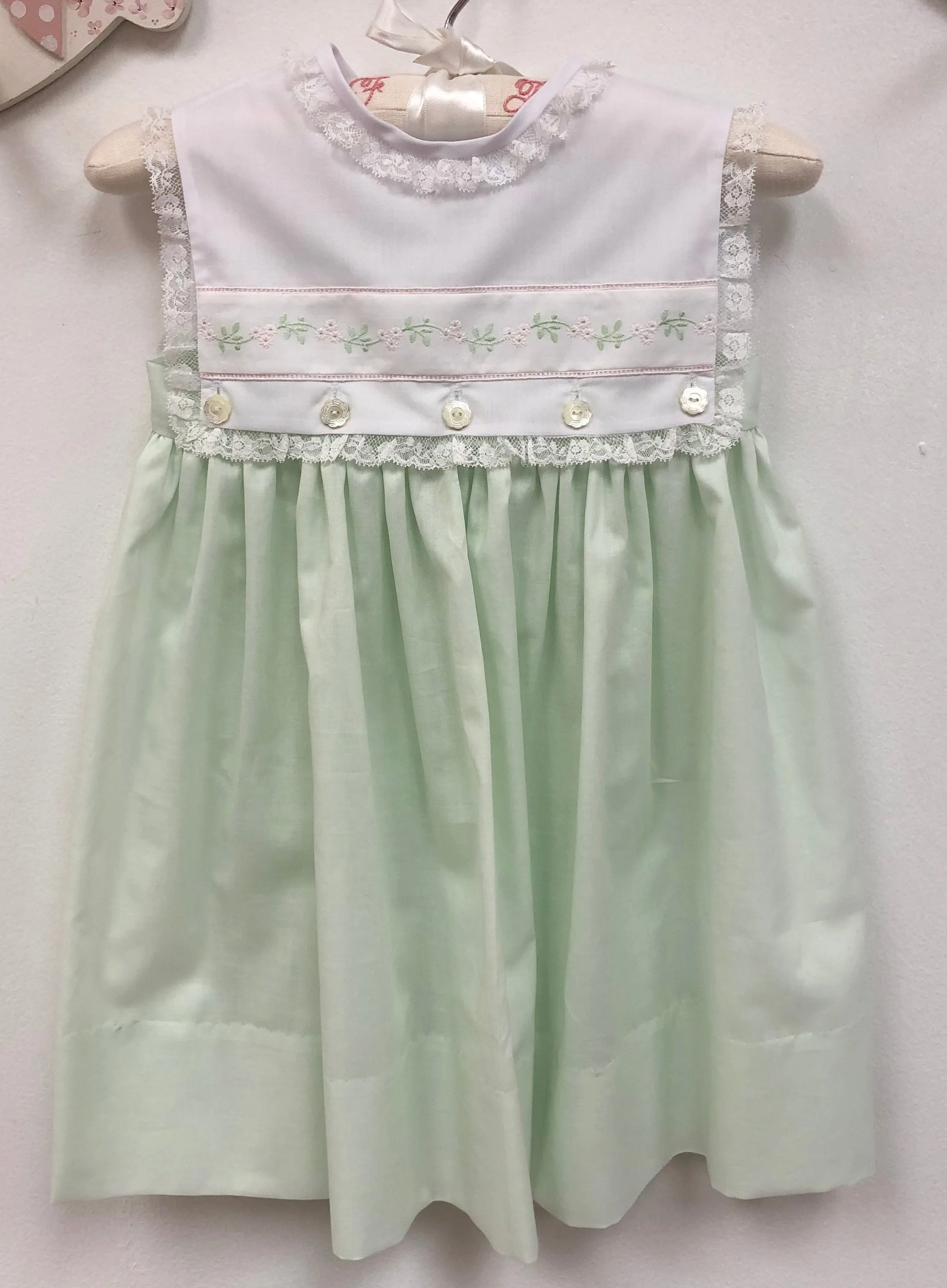💞 Heirloom Button-On Bib Dresses 💞