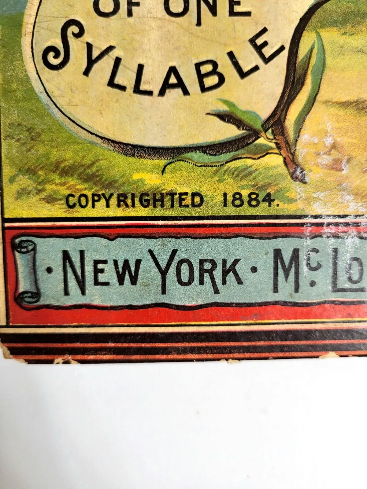 189 PILGRIM'S PROGRESS One Word Syllable Hardcover Illustrated
