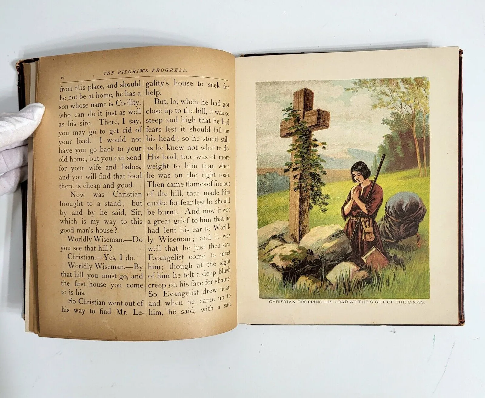 189 PILGRIM'S PROGRESS One Word Syllable Hardcover Illustrated