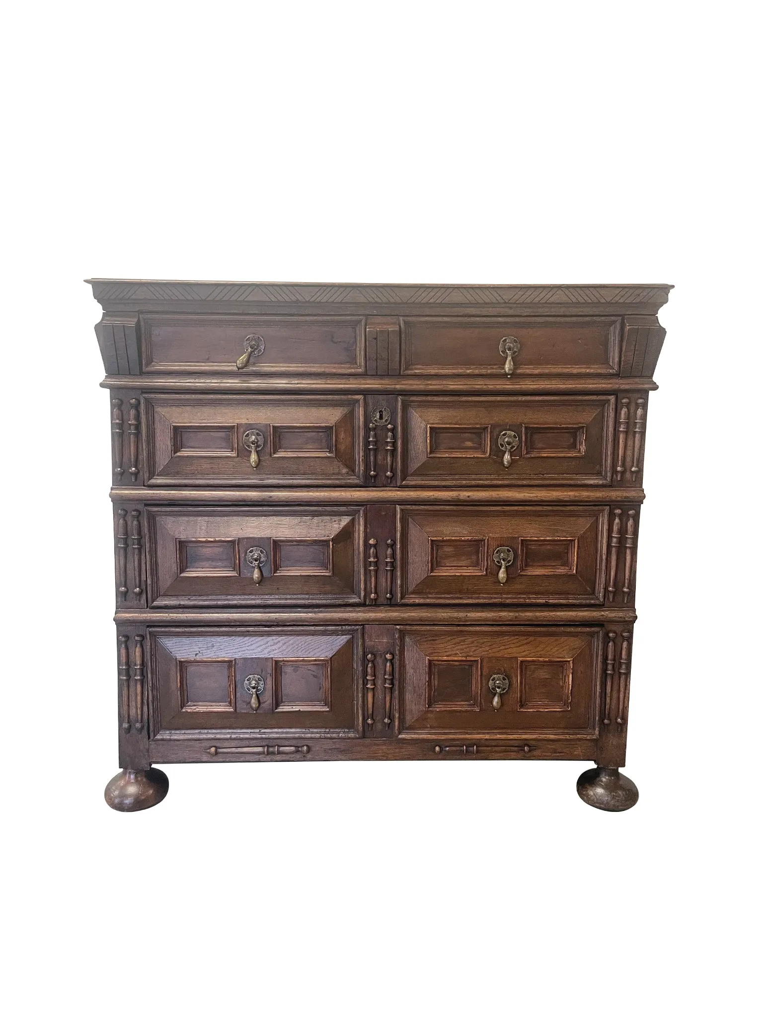 18th Century English Oak Chest of Drawers