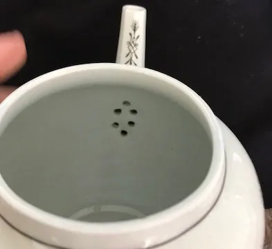 18th Century Worcester Porcelain Globular Teapot with Black Transfer Prints.