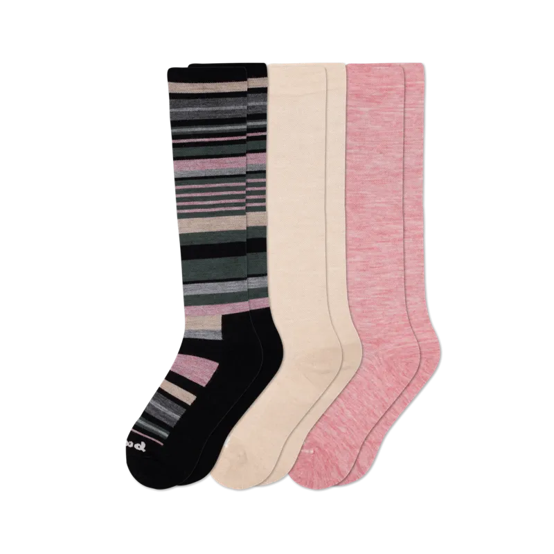 3 Pack - Women's Compression Socks