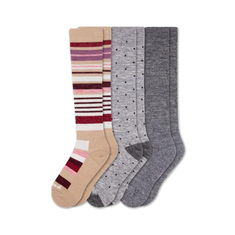 3 Pack - Women's Compression Socks