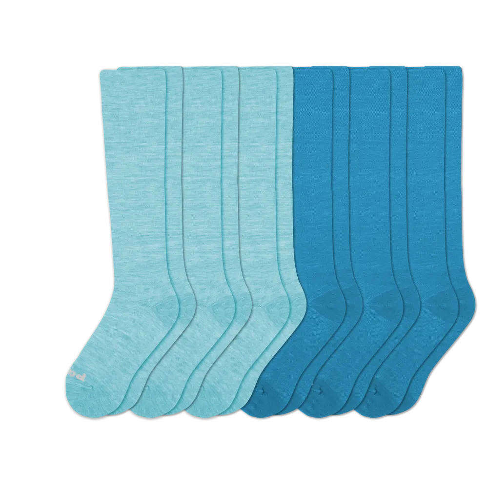 6 Pack - Women's Compression Socks