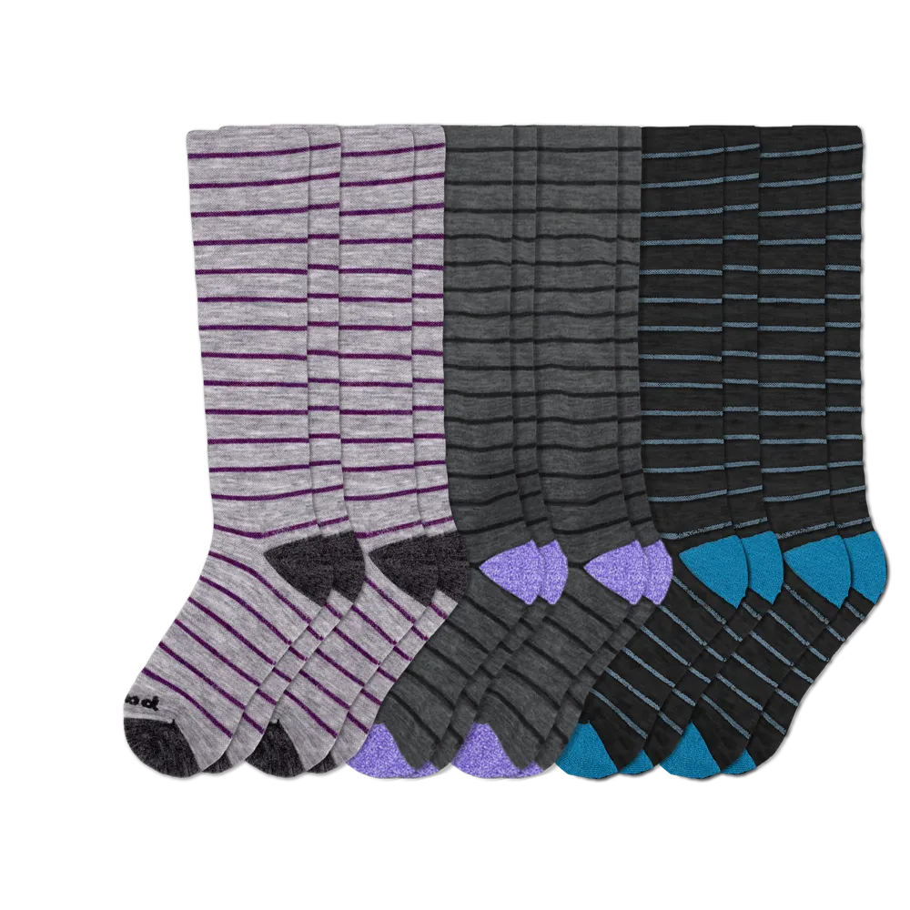 6 Pack - Women's Compression Socks