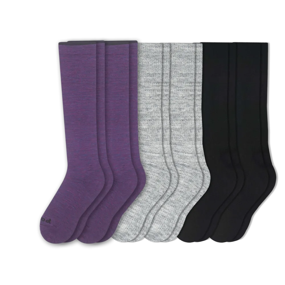 6 Pack - Women's Compression Socks