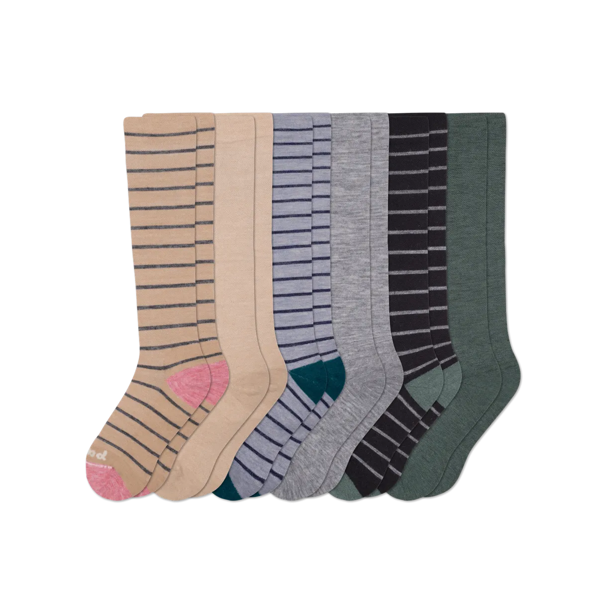 6 Pack - Women's Compression Socks