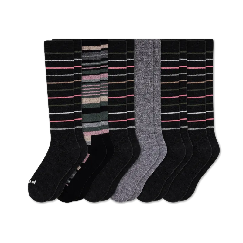 6 Pack - Women's Compression Socks