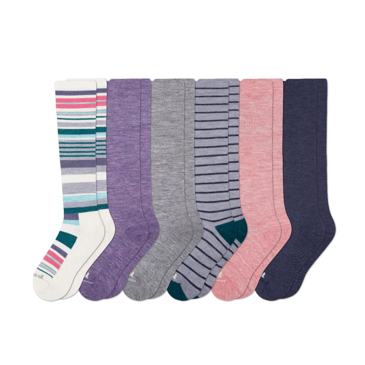 6 Pack - Women's Compression Socks