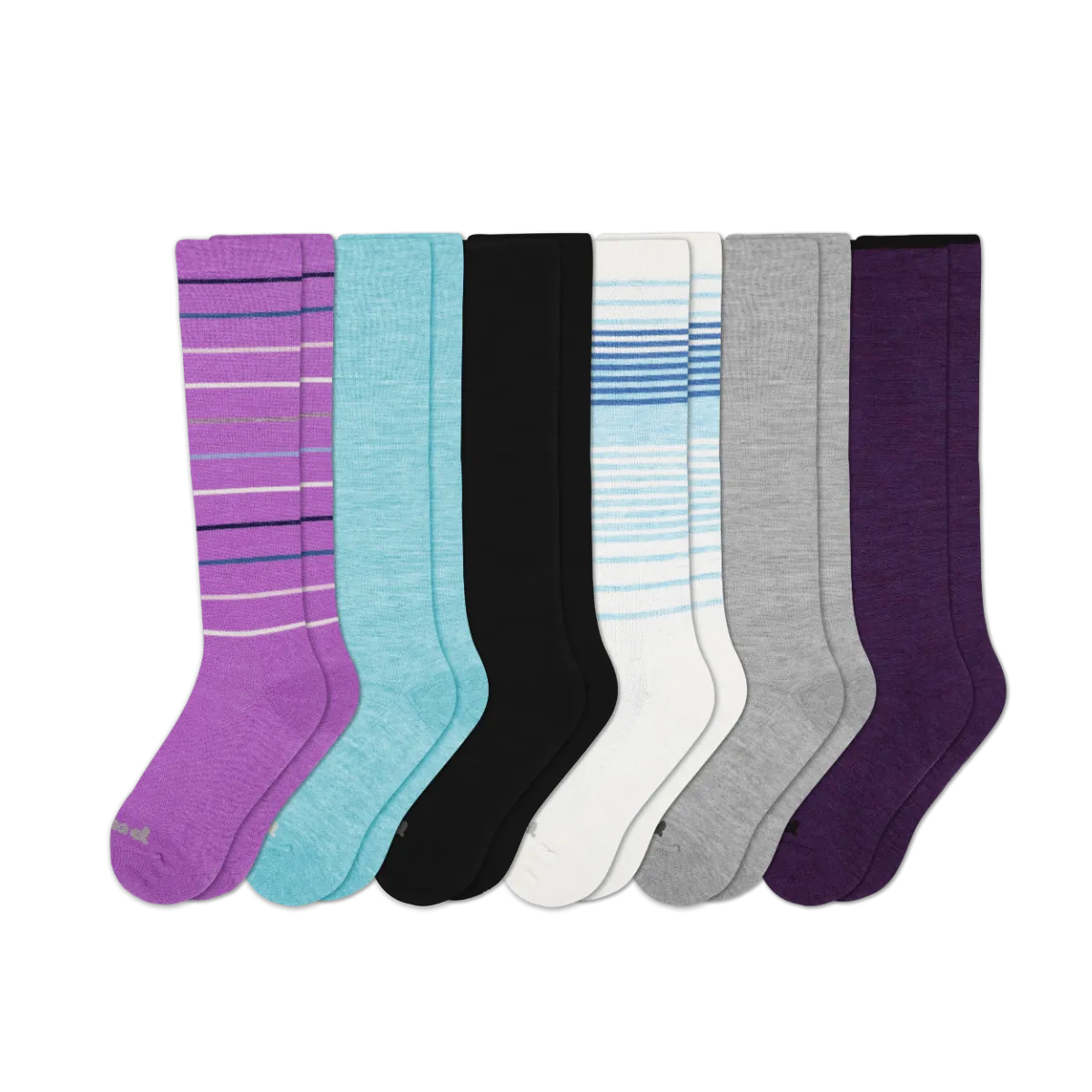 6 Pack - Women's Compression Socks