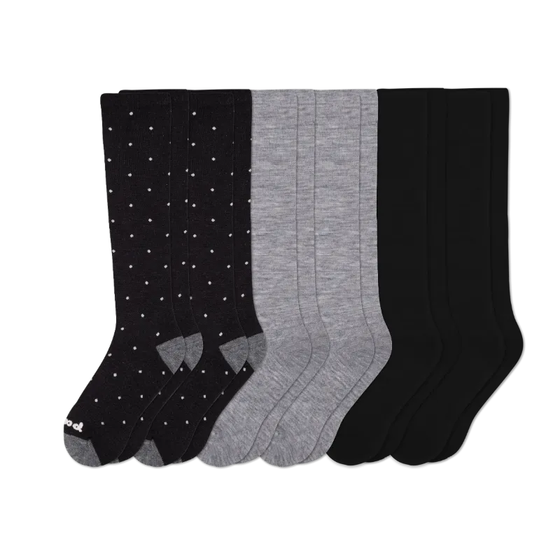 6 Pack - Women's Compression Socks
