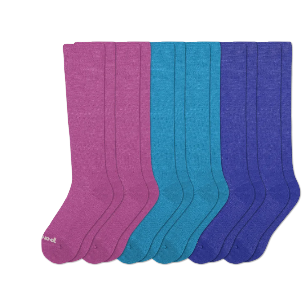 6 Pack - Women's Compression Socks