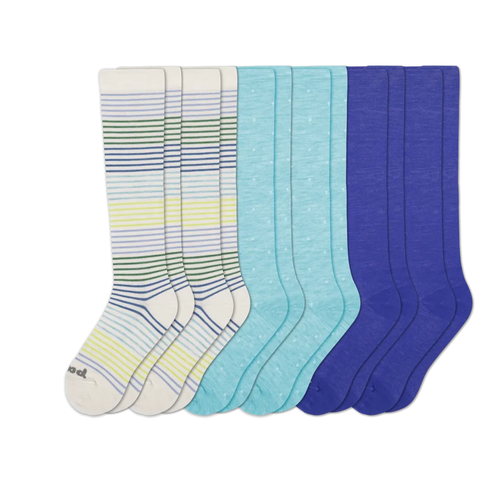 6 Pack - Women's Compression Socks