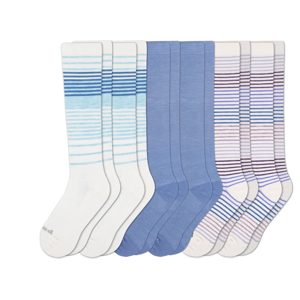 6 Pack - Women's Compression Socks