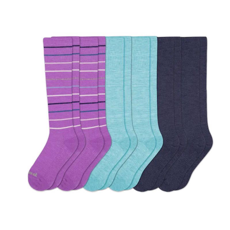 6 Pack - Women's Compression Socks