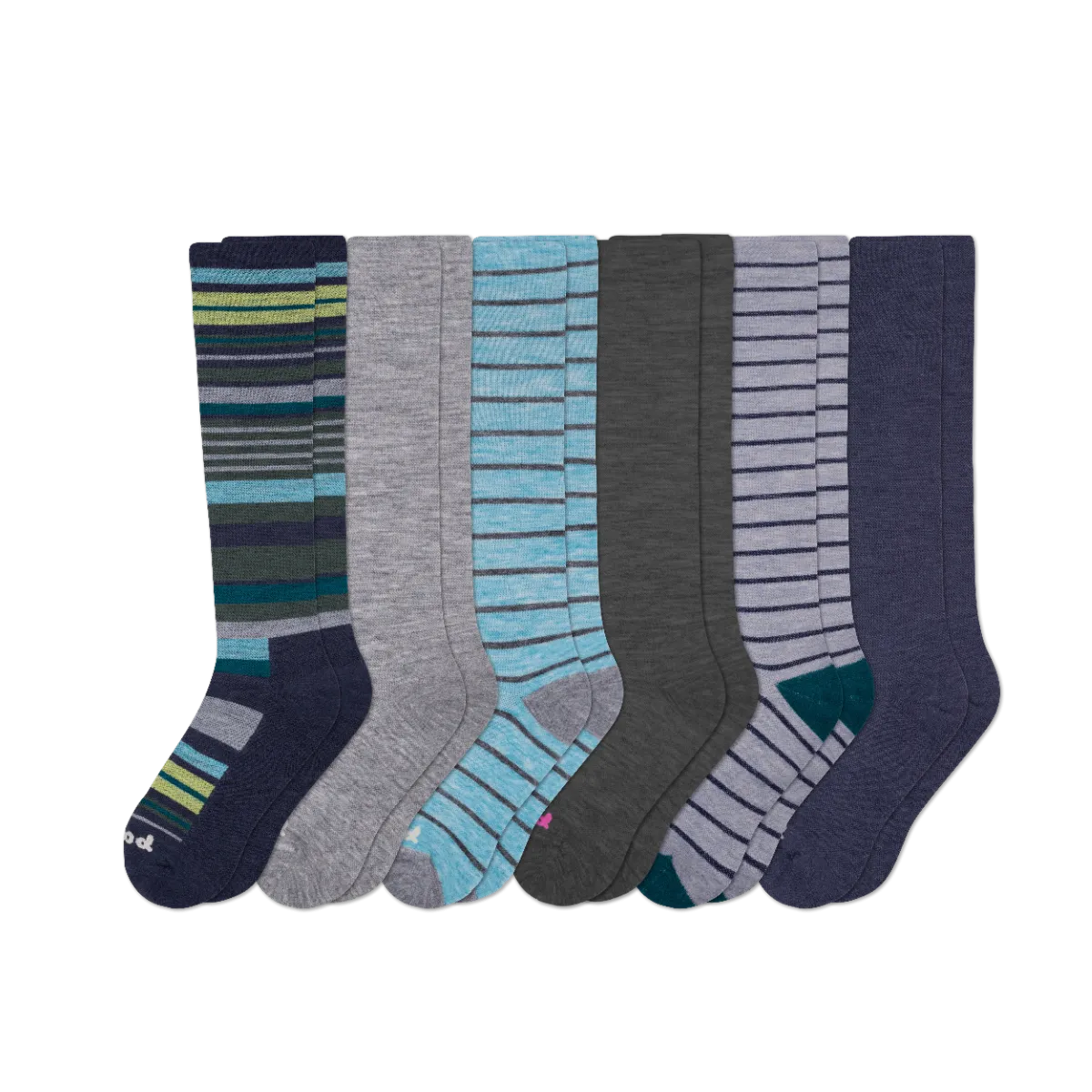 6 Pack - Women's Compression Socks