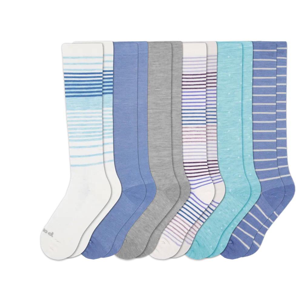 6 Pack - Women's Compression Socks
