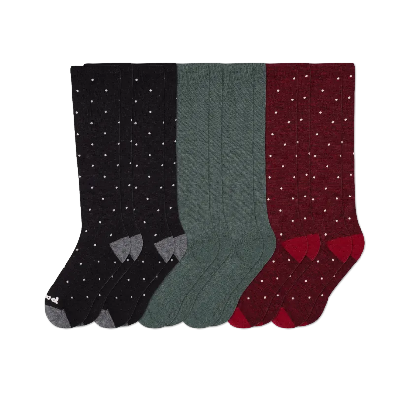 6 Pack - Women's Compression Socks