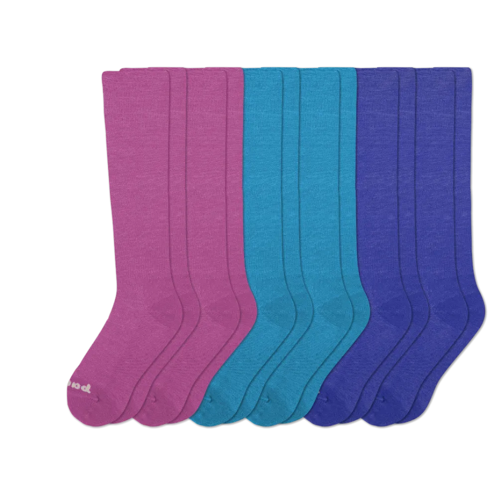 6 Pack - Women's Compression Socks