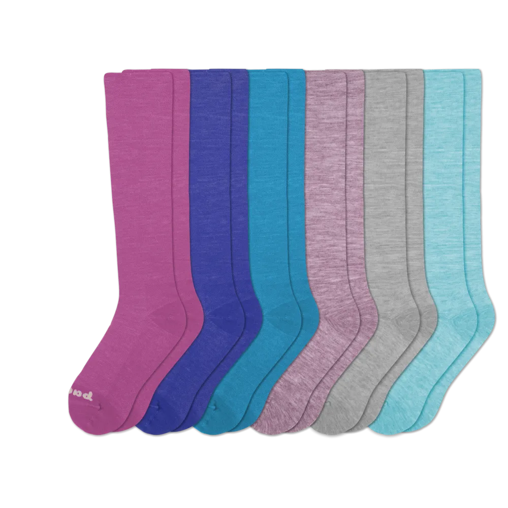 6 Pack - Women's Compression Socks