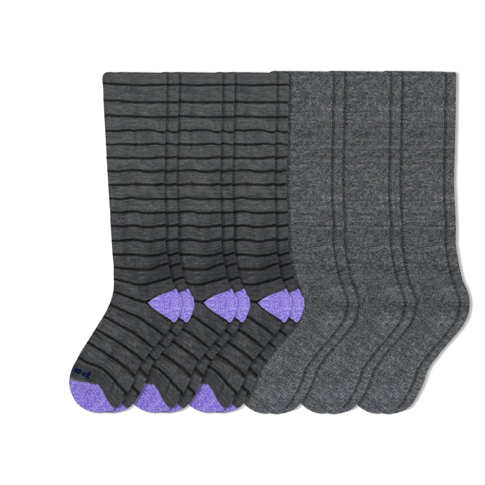 6 Pack - Women's Compression Socks