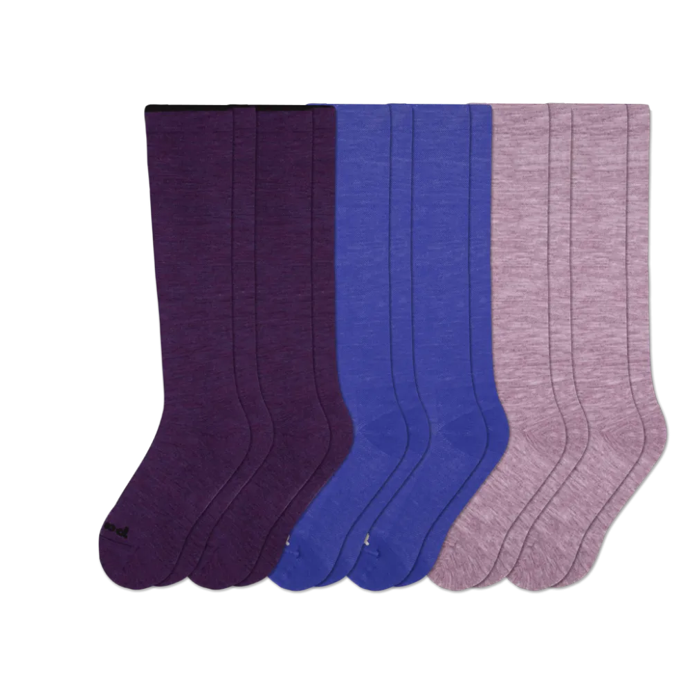 6 Pack - Women's Compression Socks