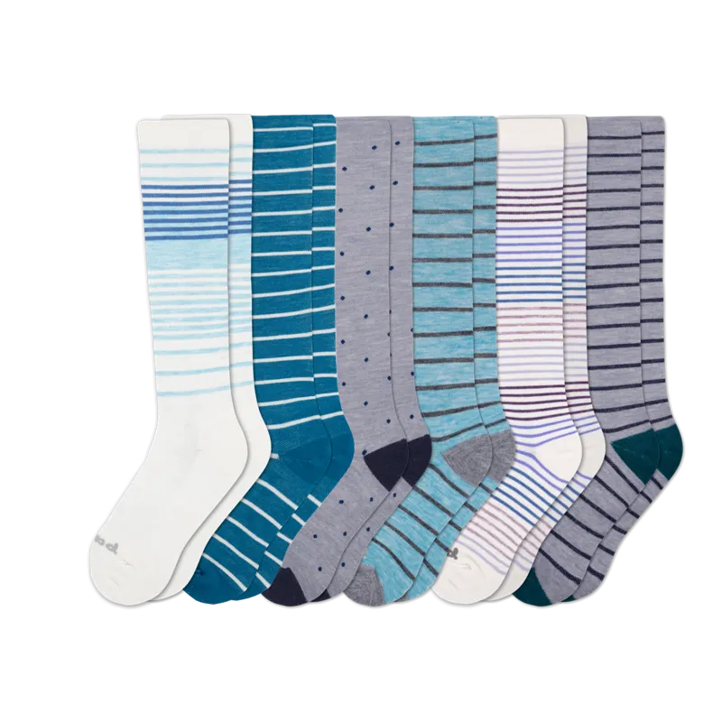6 Pack - Women's Compression Socks