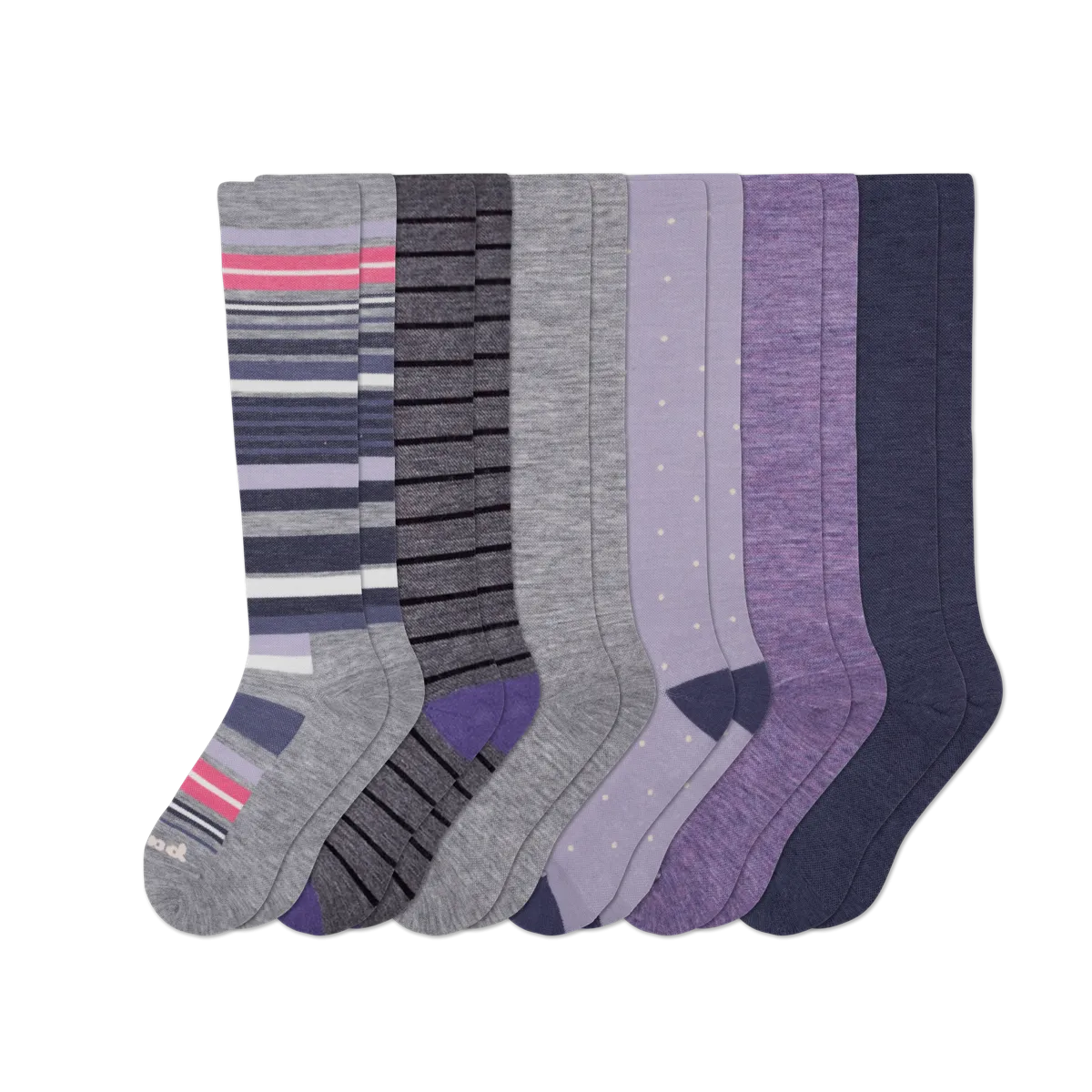 6 Pack - Women's Compression Socks