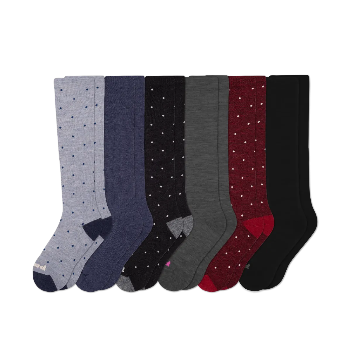 6 Pack - Women's Compression Socks