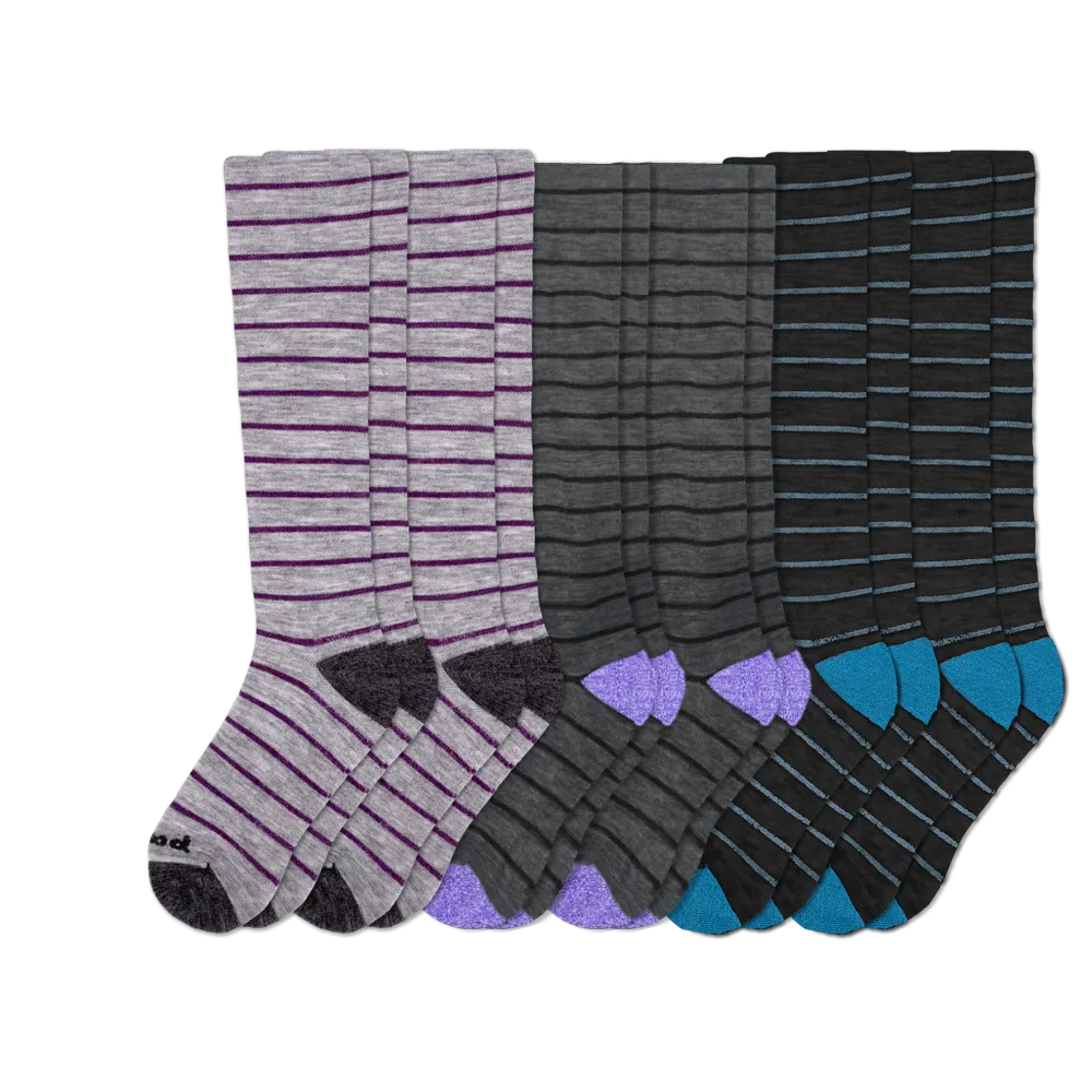 6 Pack - Women's Compression Socks