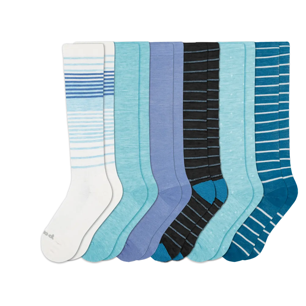 6 Pack - Women's Compression Socks