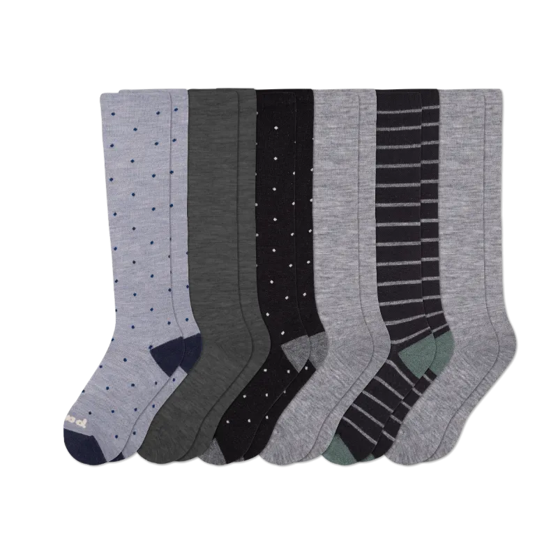 6 Pack - Women's Compression Socks