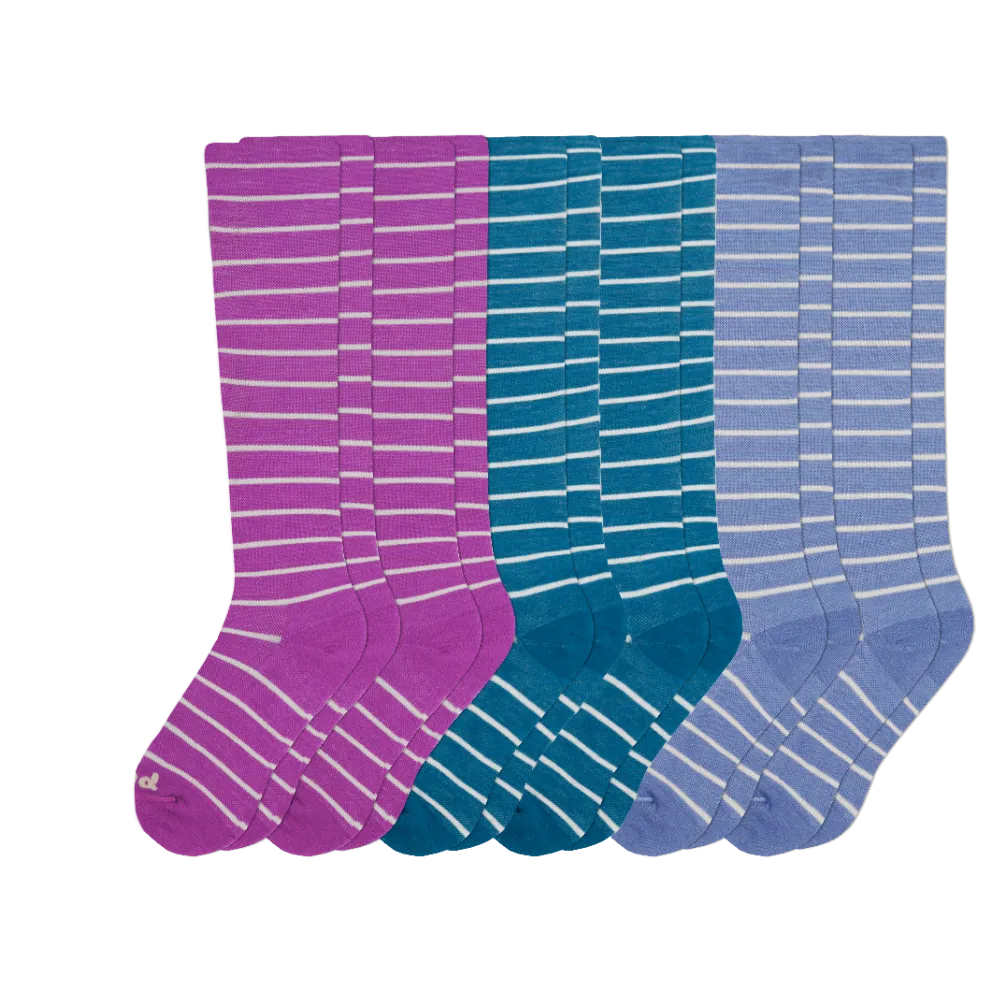 6 Pack - Women's Compression Socks
