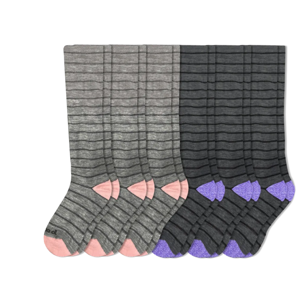 6 Pack - Women's Compression Socks