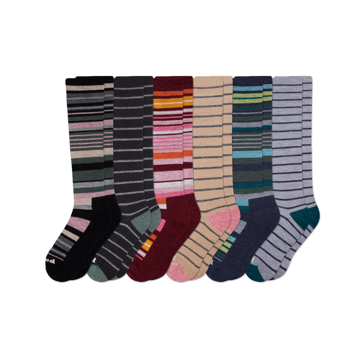 6 Pack - Women's Compression Socks