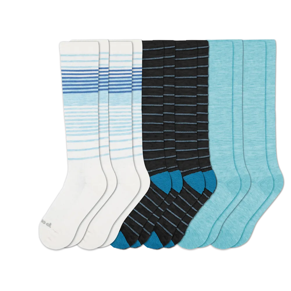 6 Pack - Women's Compression Socks