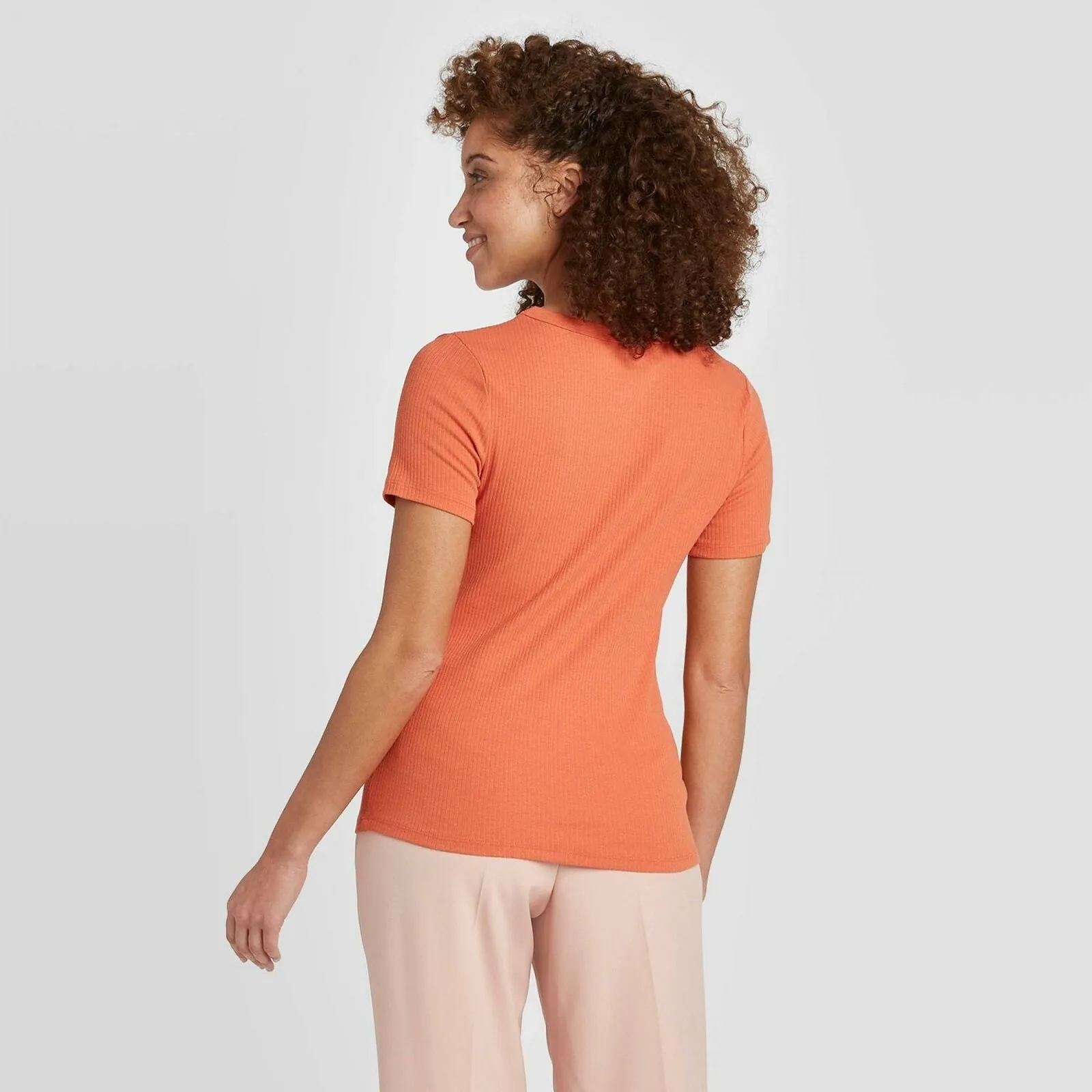 A New Day Women's Regular Fit Short Sleeve Crewneck T-Shirt