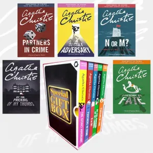 Agatha Christie Tommy & Tuppence Chronology Collection 5 Books Bundle Gift Wrapped Slipcase Specially For You
