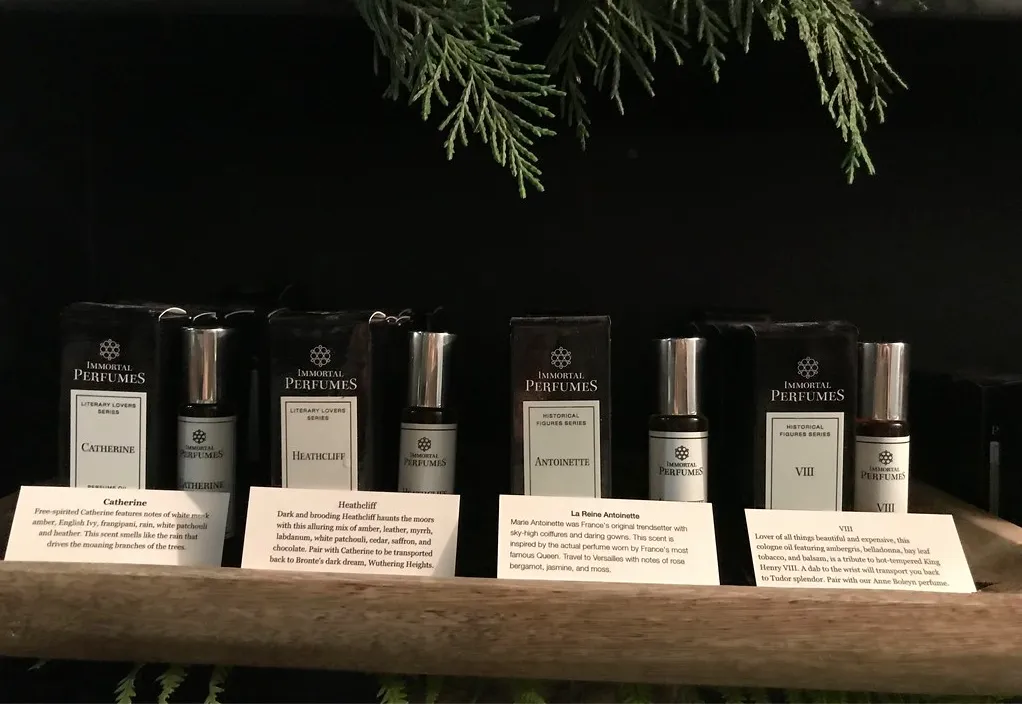 Artisanal Immortal Perfume & Cologne, multiple scents