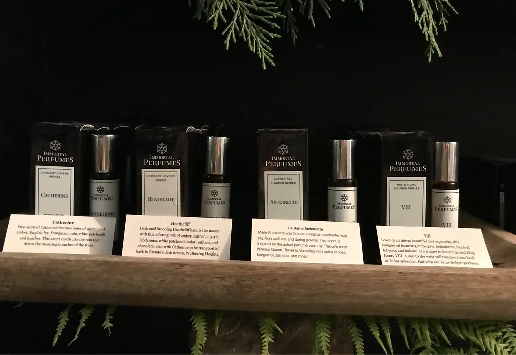 Artisanal Immortal Perfume & Cologne, multiple scents