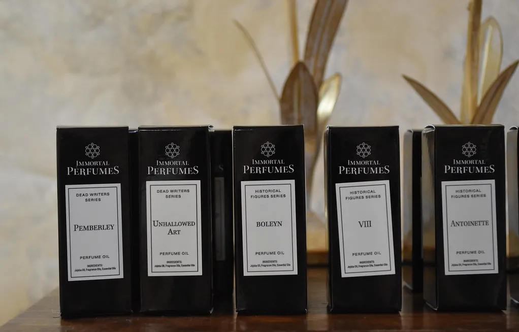 Artisanal Immortal Perfume & Cologne, multiple scents