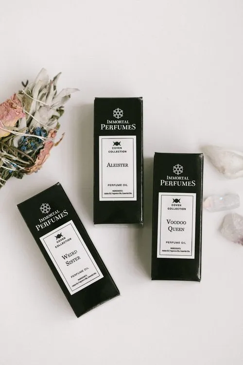 Artisanal Immortal Perfume & Cologne, multiple scents