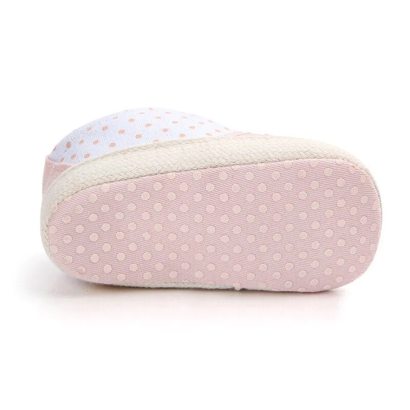 Baby Girls Shoes Animal Pattern Baby Shoes Anti-slip Toddler Crib First Walkers 0-18 MonthsY13