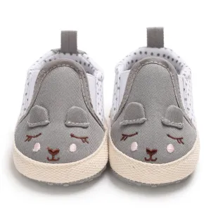 Baby Girls Shoes Animal Pattern Baby Shoes Anti-slip Toddler Crib First Walkers 0-18 MonthsY13