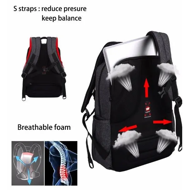 Backpack USB Charging & Anti-Theft <br> Oxford
