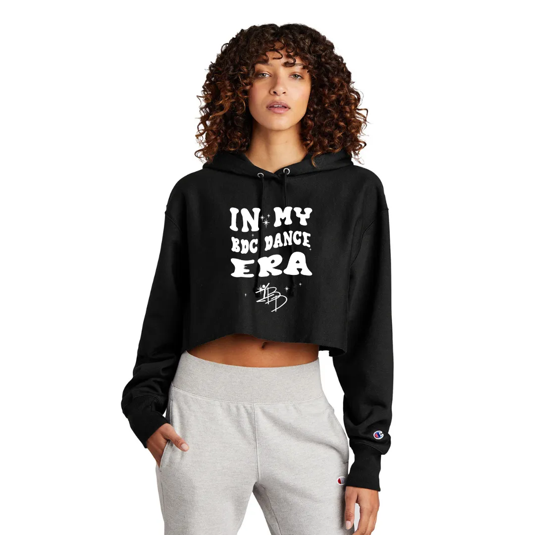 BDC Champion ® Women's Reverse Weave ® Cropped Cut-Off Hooded Sweatshirt