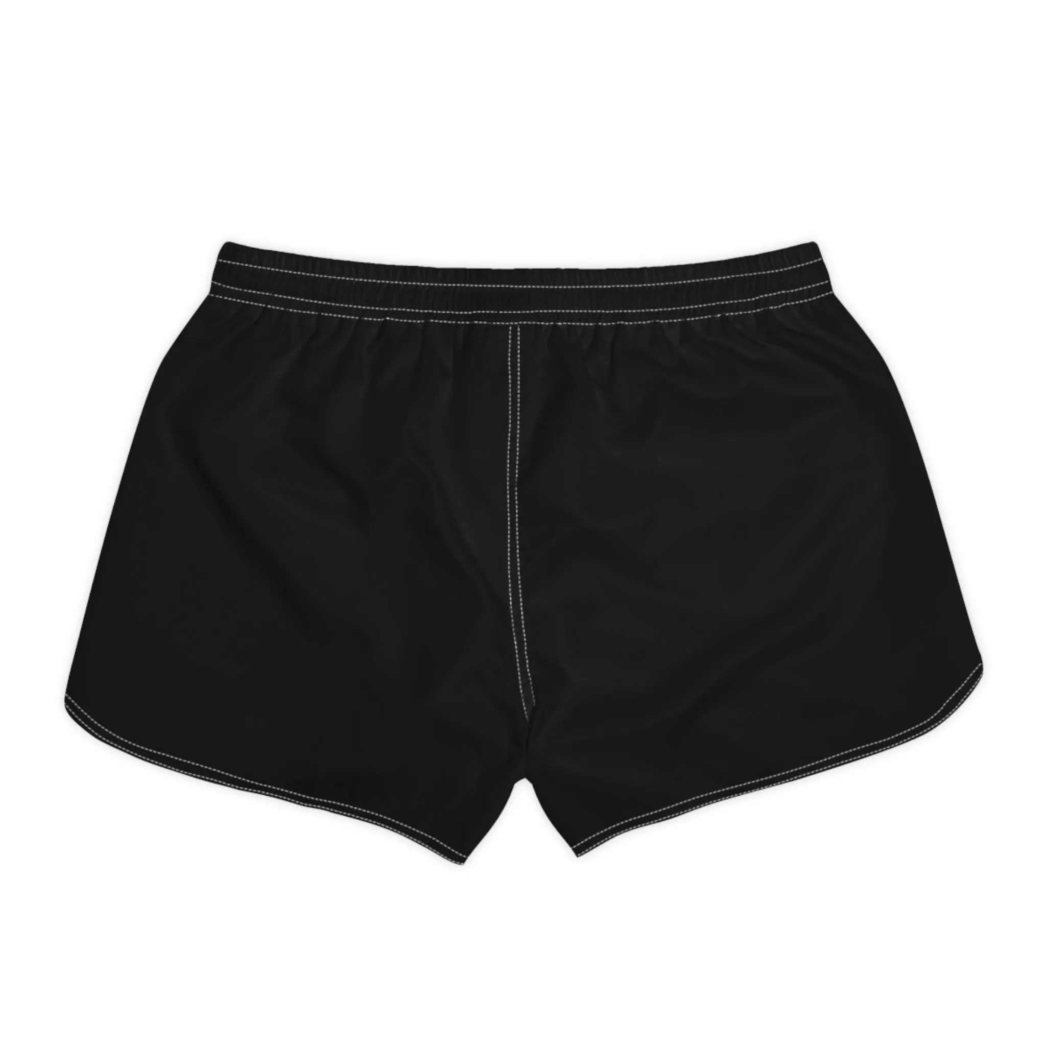 Beast Attire Women's Black Casual Shorts (AOP)
