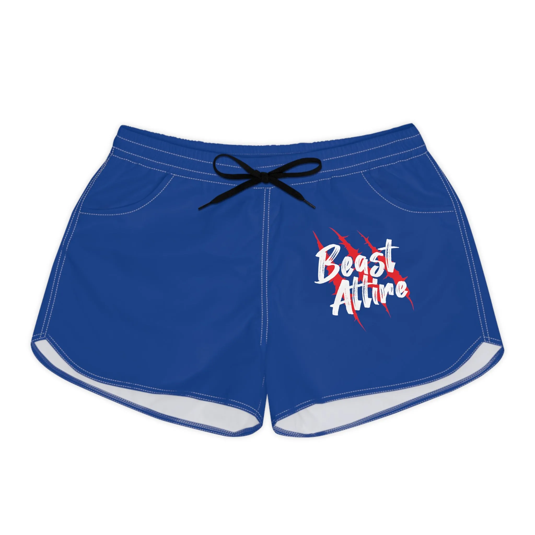 Beast Attire Women's Blue Casual Shorts (AOP)