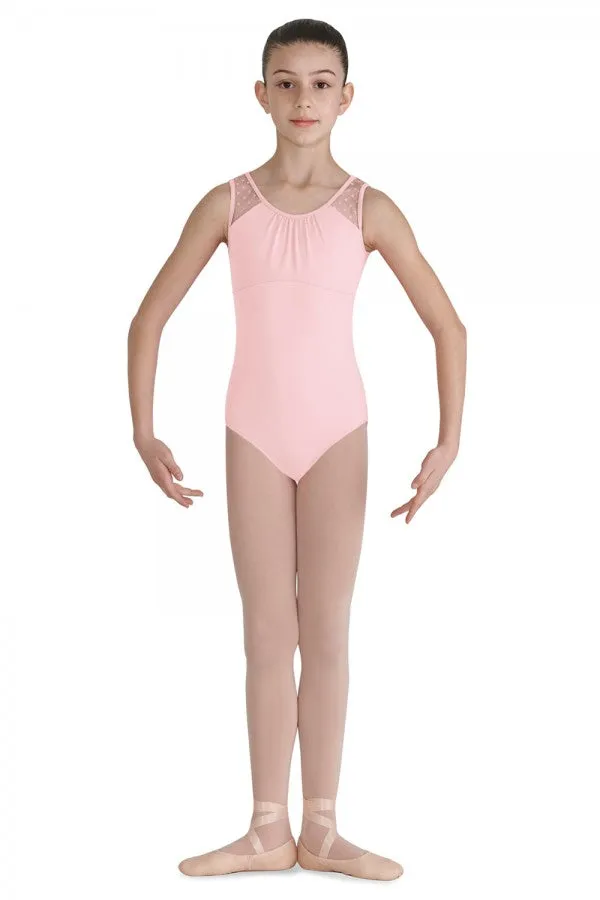 Bloch CL7905 Heart Mesh Leotard Child